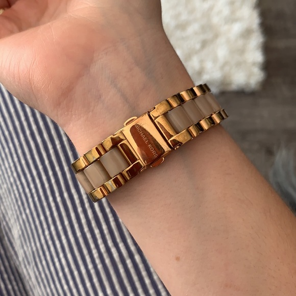 Rose gold Michael Kors watch main image 5